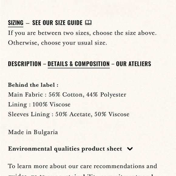 Sezane Will Jacket Camel Quilted - Picture 7 of 14